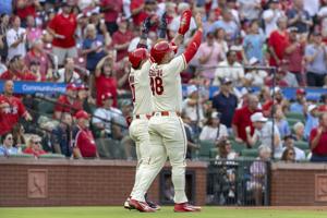 Cardinals take on Rockies at Busch Stadium
