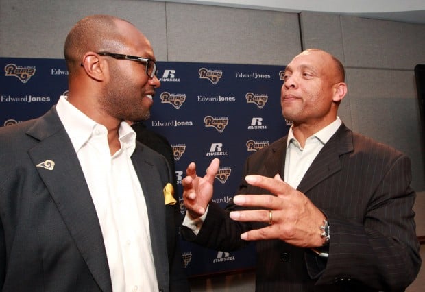 NFL great Torry Holt was 'p——d off' when Rams left St. Louis for LA, hopes  to 'bridge that gap' between cities