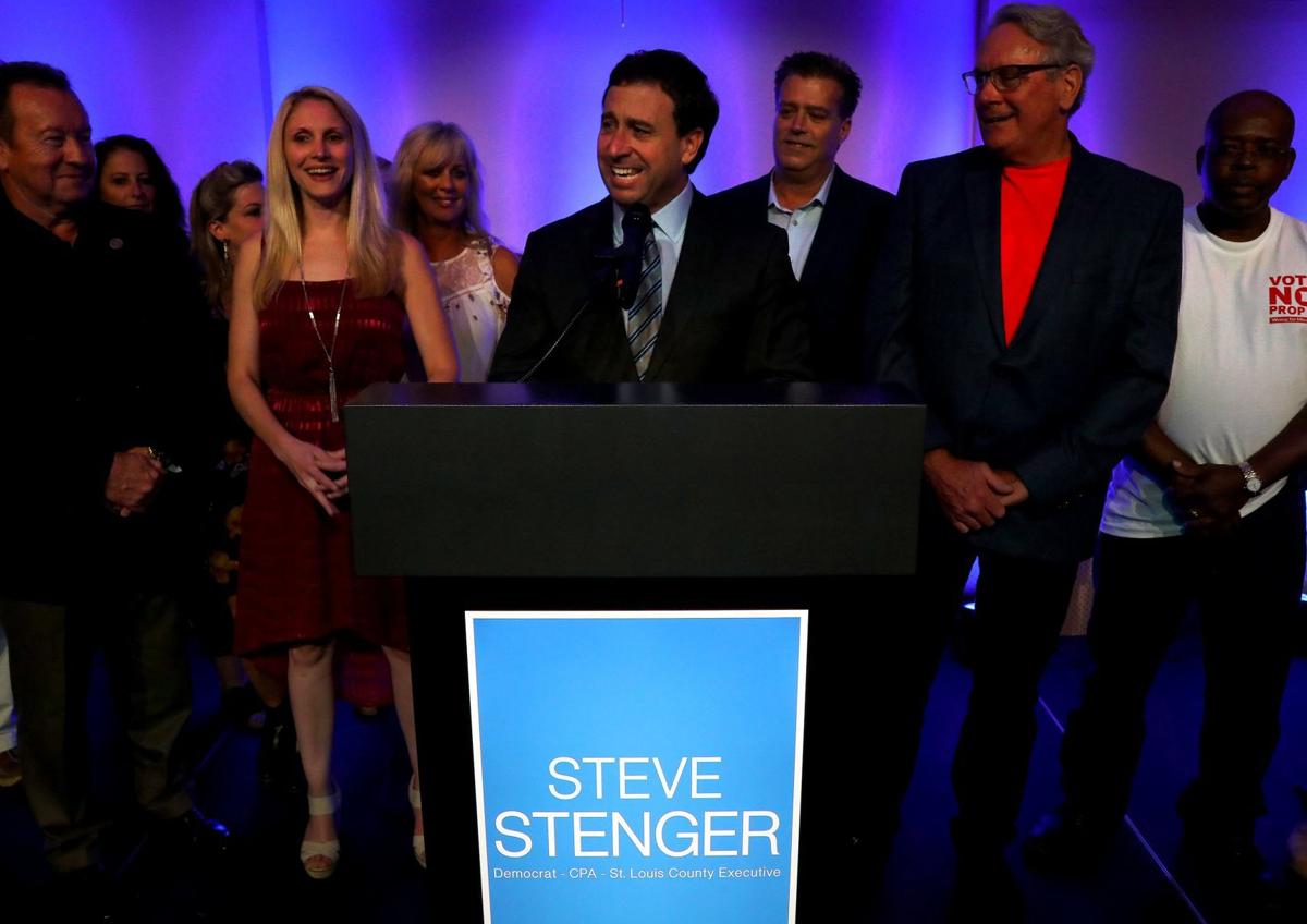 Stenger supporters gather to watch results