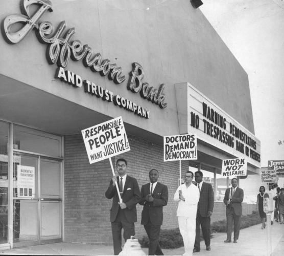 Protest at Jefferson Bank, 1963