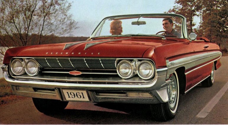 the 1961 olds starfire was a limited edition high performance sports convertible automotive stltoday com the 1961 olds starfire was a limited