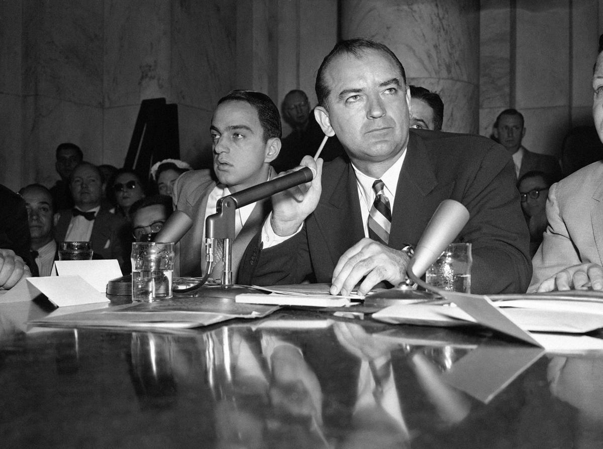 Senator Joseph R. McCarthy and Roy Cohn