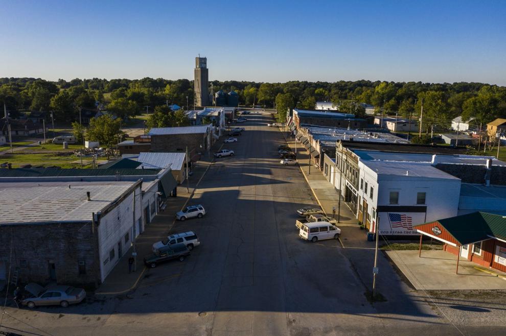 Republican voters in Liberal, Missouri, pray for another perfect storm