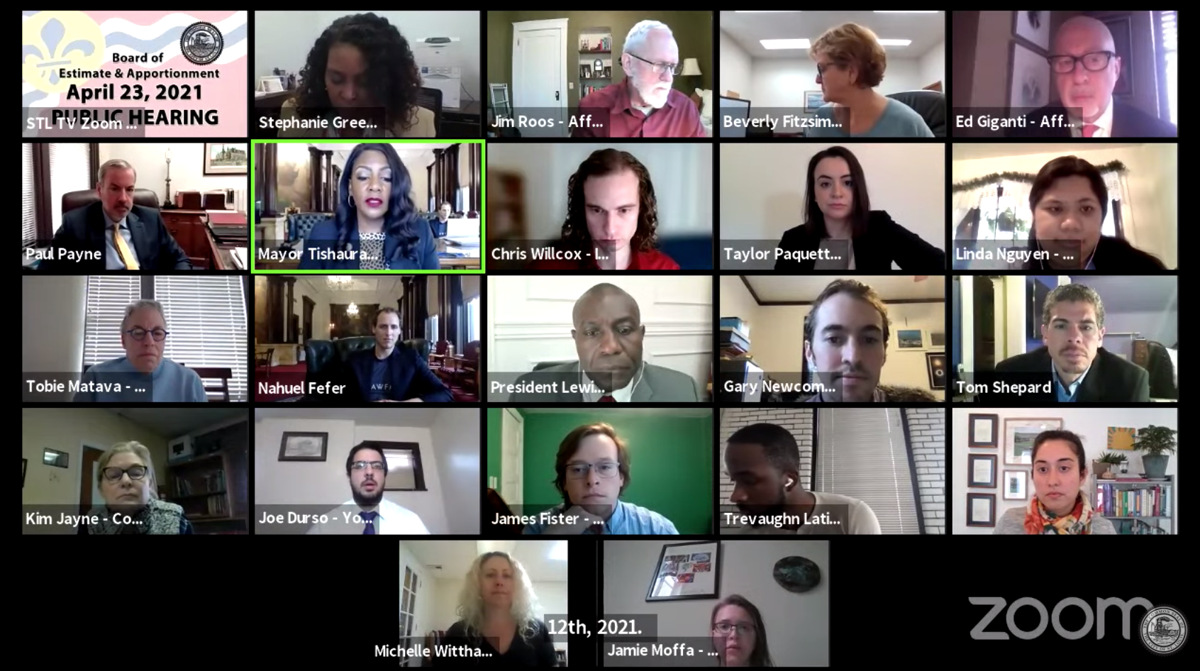April 23 E&A meeting
