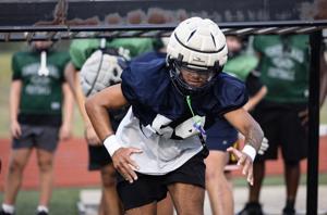 Timberland football practice