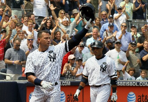 Alex Rodriguez Signed Yankees 35