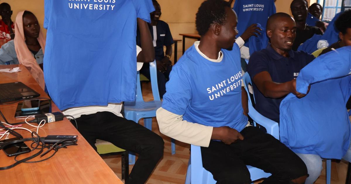 Image for article Refugees in Africa can earn a degree from SLU, thanks to this program
