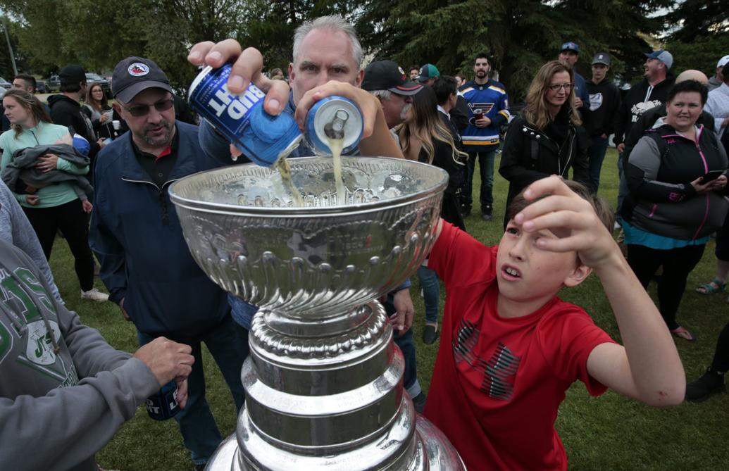 Hometown hero: Craig Berube brings the Cup to Calahoo | St. Louis Blues