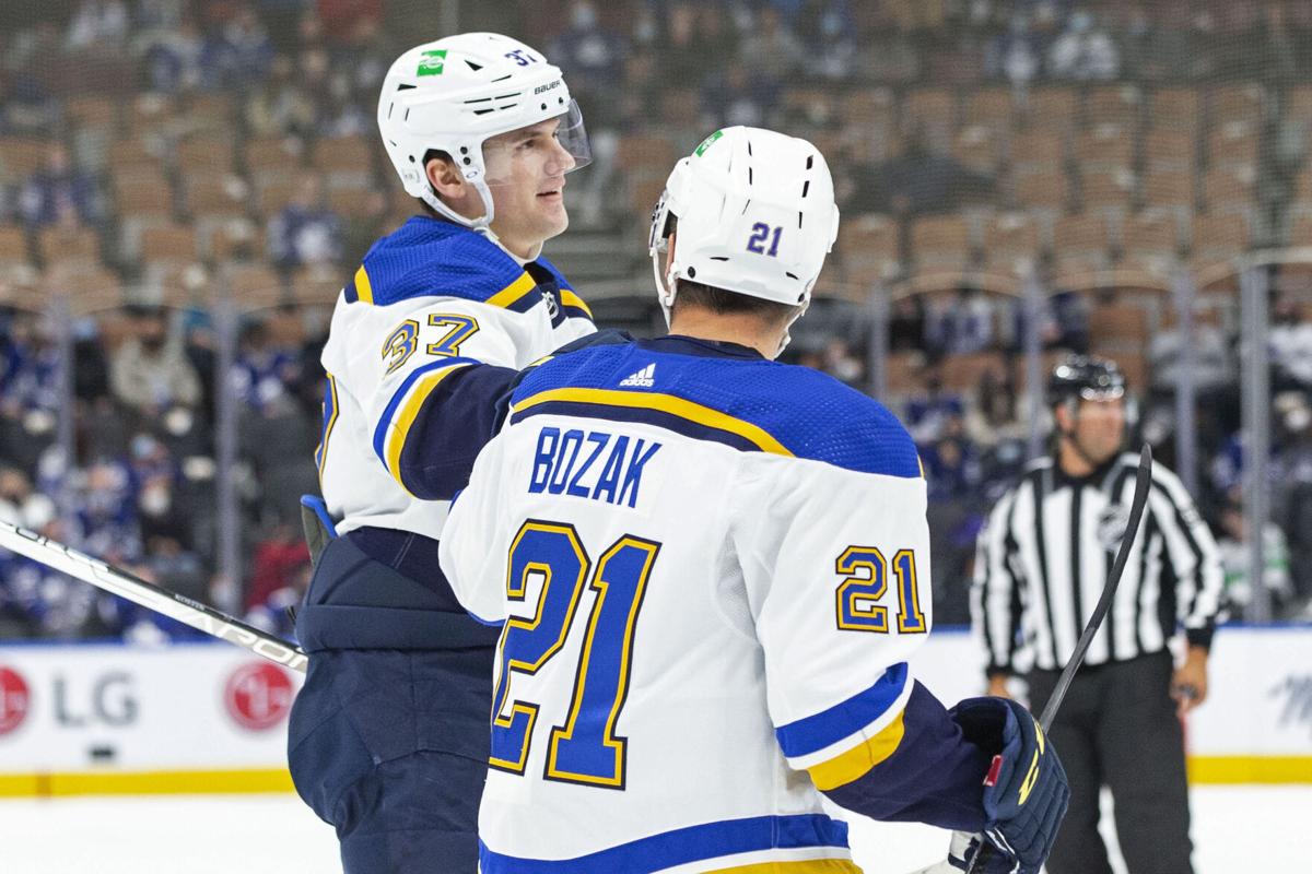 Blues notebook: Bozak back in Toronto, back in the game
