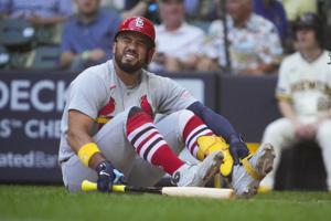 Photos: Dustin May flirts with no-hitter, but Brewers come back late to complete sweep