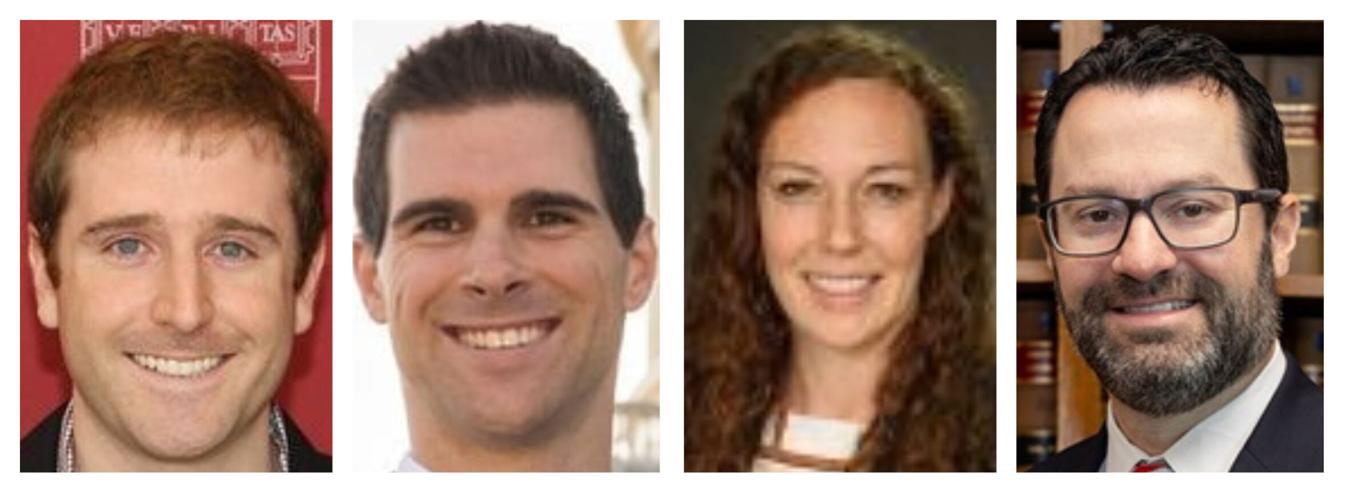 Zachary Bluestone, Joshua Divine, Maria Lanahan, and Cristian Stevens