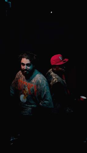 St. Louis hip-hop artists Oso Valley and emantreeman
