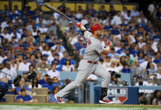 Cardinals come from behind to beat Dodgers : Gallery