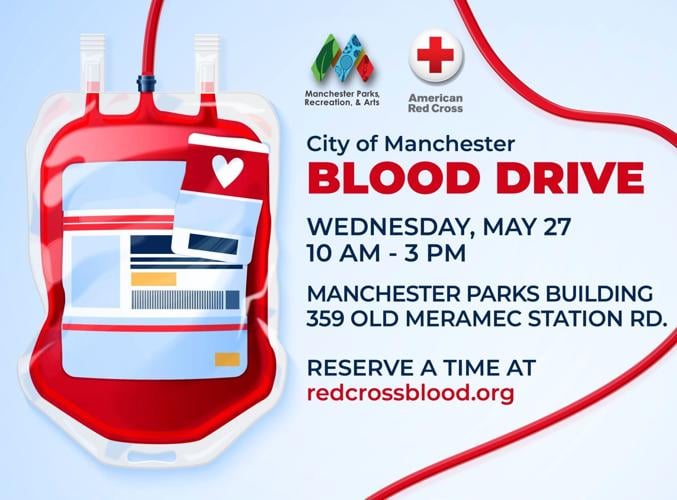 Manchester Blood Drive Set for May 27 to Support Critical Medical Needs