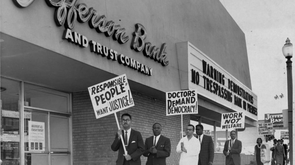 Aug. 30, 1963: Protests at Jefferson Bank lead to major changes in hiring practices in St. Louis ...