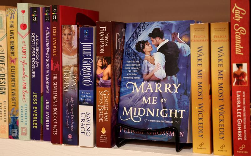Romance book titles, reading clubs, on the rise