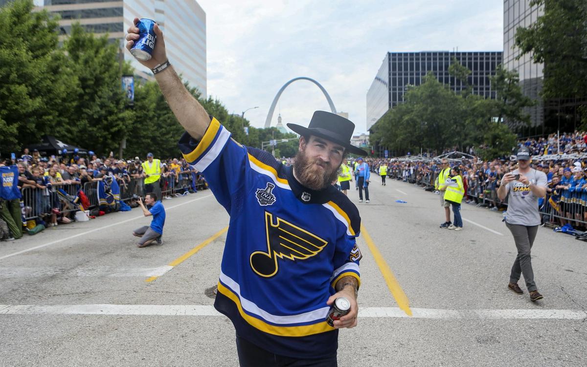 File:Brayden Schenn during the 2019 St Louis Blues Stanley Cup Parade  (1).jpg - Wikimedia Commons
