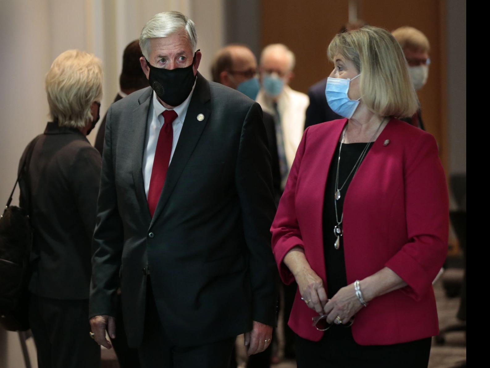 parson his wife test positive for