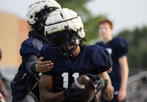 Timberland football practice