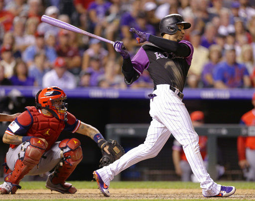 Cardinals Rockies Baseball