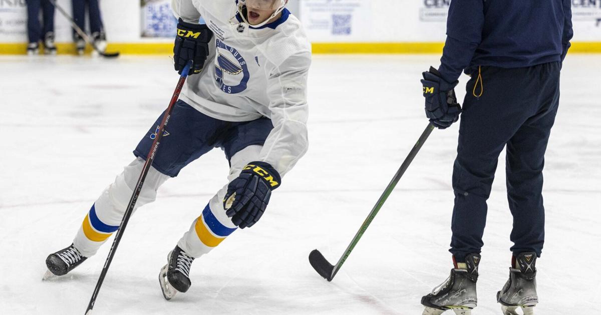 Blues prospect Juraj Pekarcik's development comes both on, off ice