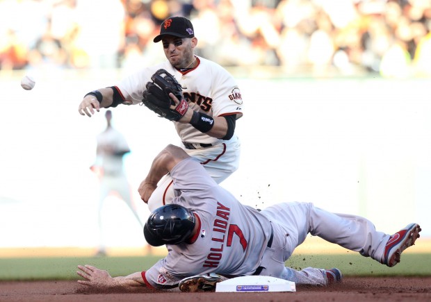 Marco Scutaro not thinking retaliation: NLCS Game 3