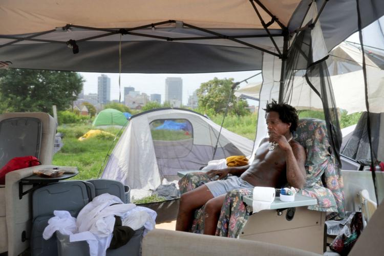 �����Ӱ�ԭ�� Police say downtown homeless encampment expends too many resources