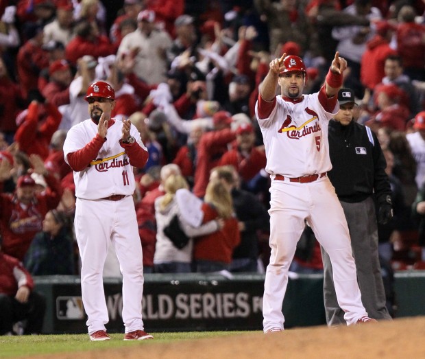 Lance Berkman tells the story of hitting a game-tying HR in Game 6 of , Baseball