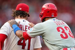 St. Louis Cardinals vs. Phildelphia Phillies on Monday, Aug. 10, 2026