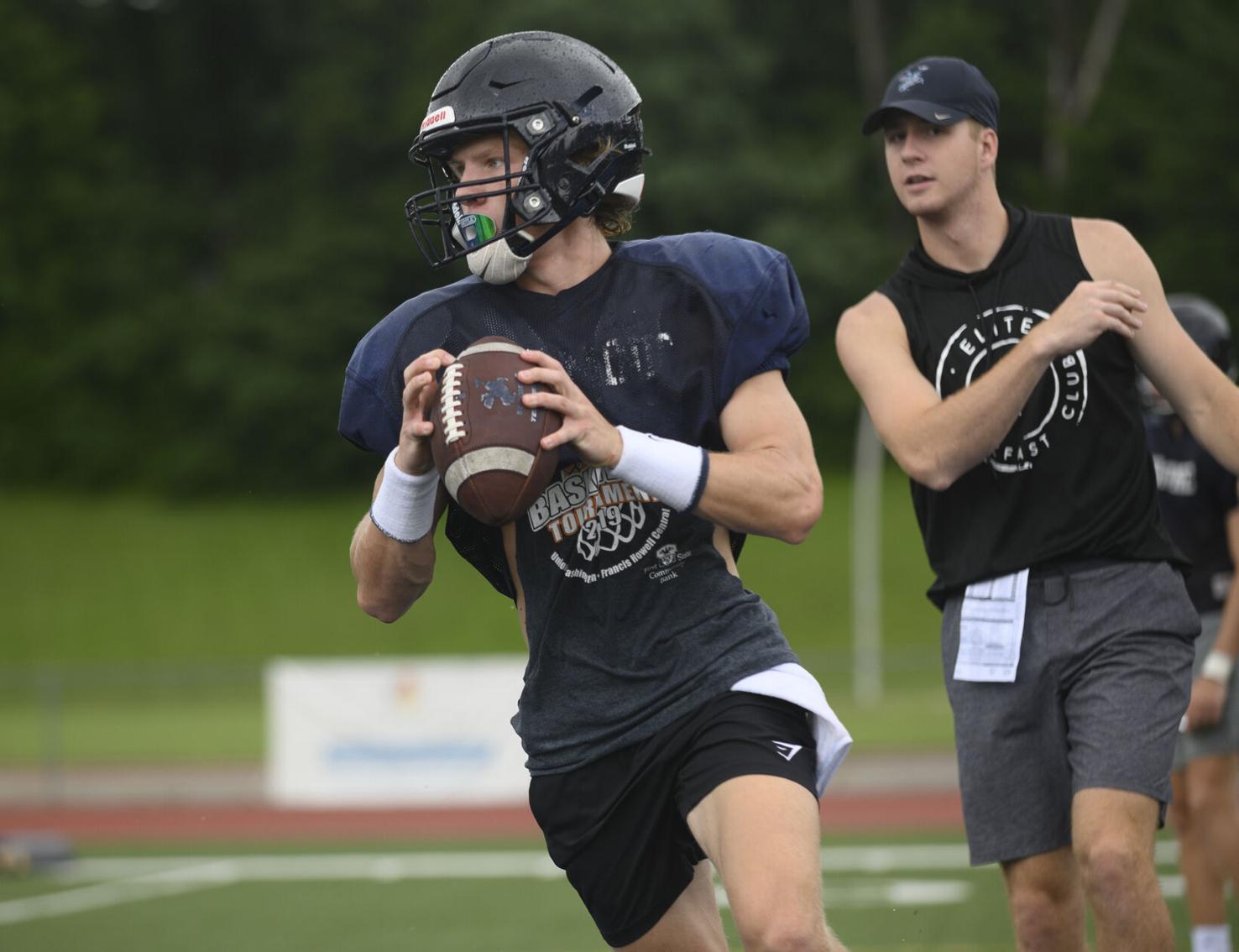 St. Dominic football practice