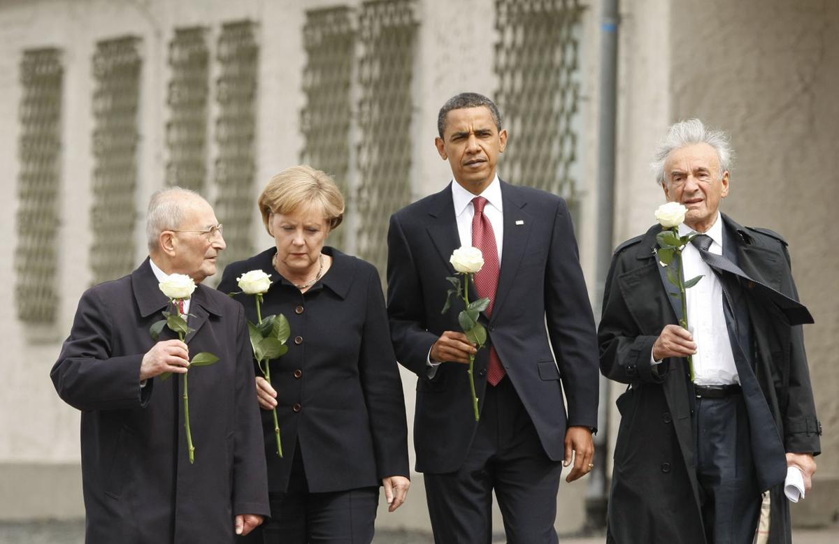 Obama and Elie Wiesel