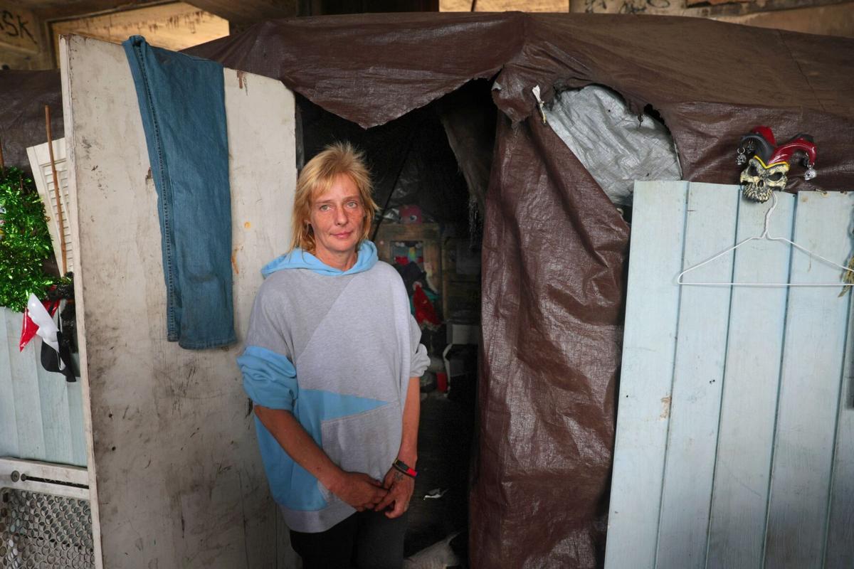 City to clear homeless encampment in old freight depot