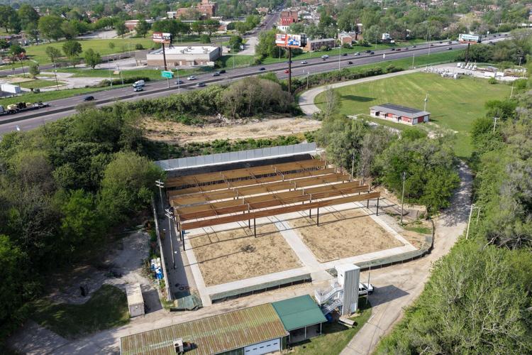A view of the St. Louis Metropolitan Police Department’s shooting training facility along I-55 and Gasconade Avenue
