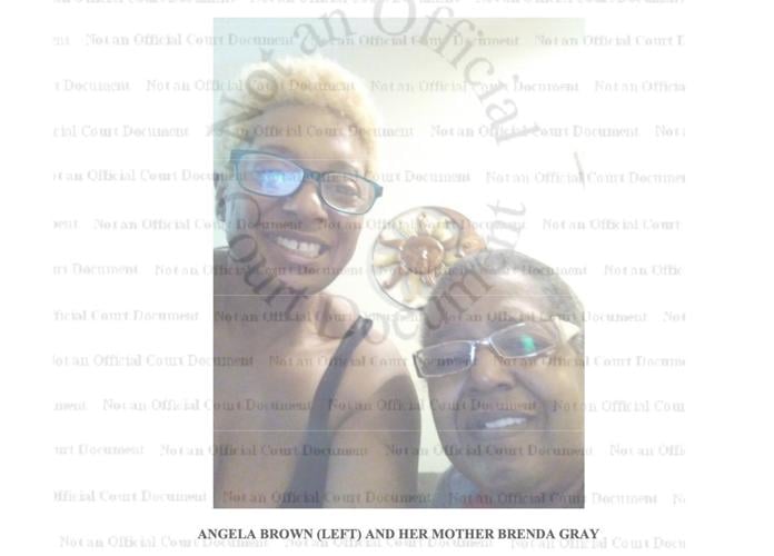 Angela Brown and her mother, Brenda Gray
