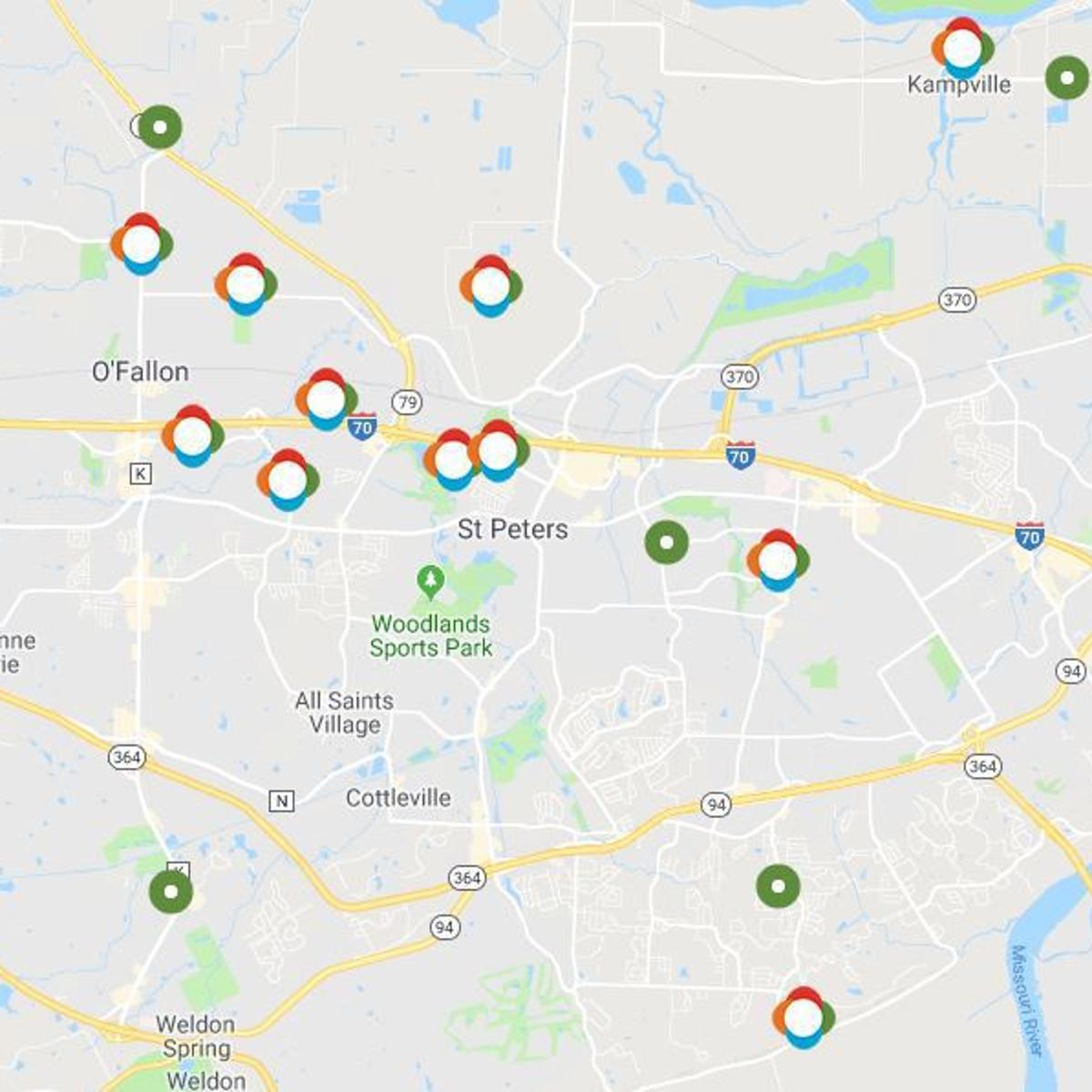 Power out for several thousand Ameren customers in St. Charles