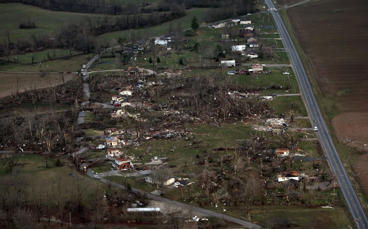 Tornado tore 15mile path through Perry County, costing 60 families