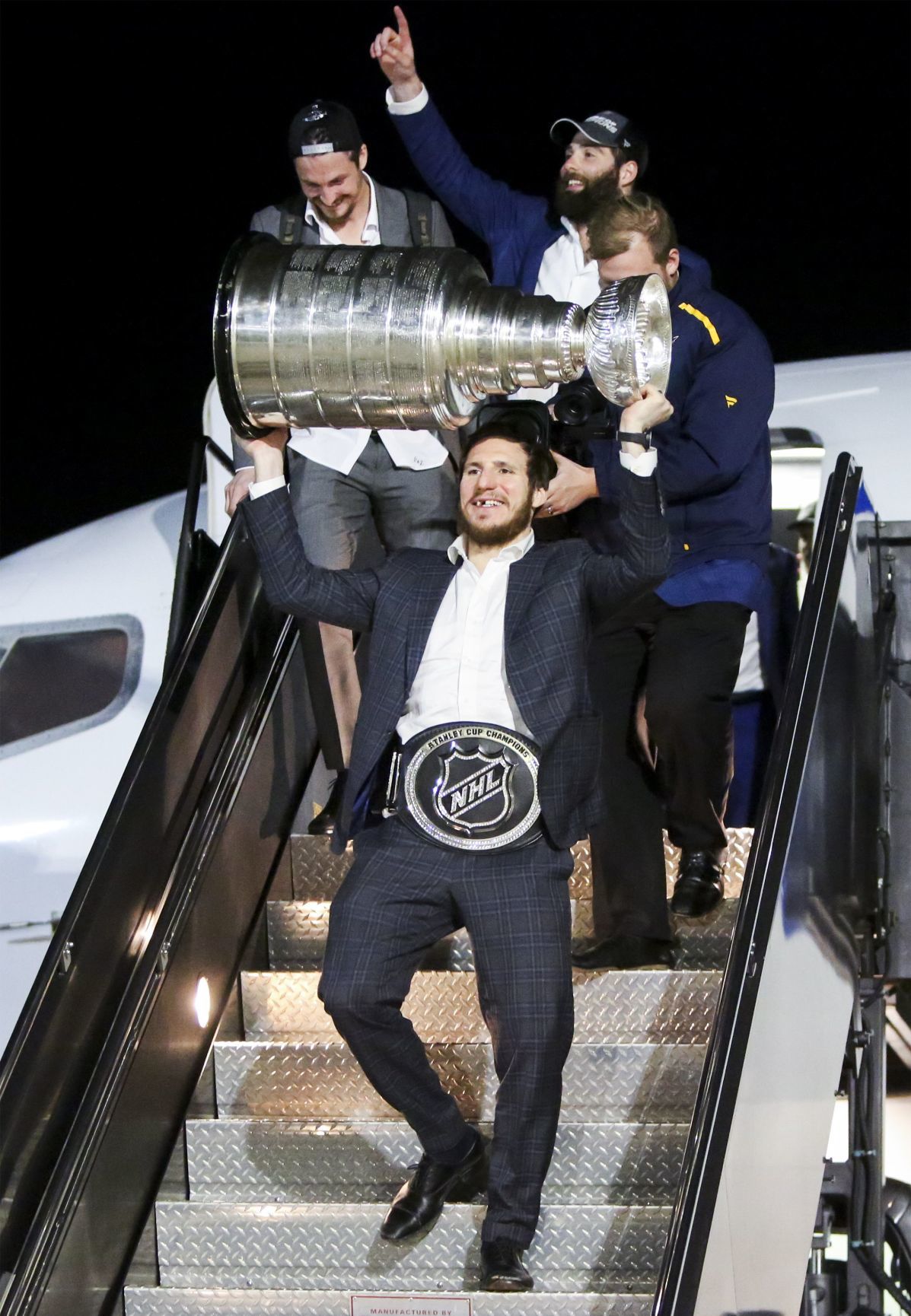 BenFred: Behind the scenes of the Blues' Stanley Cup celebration
