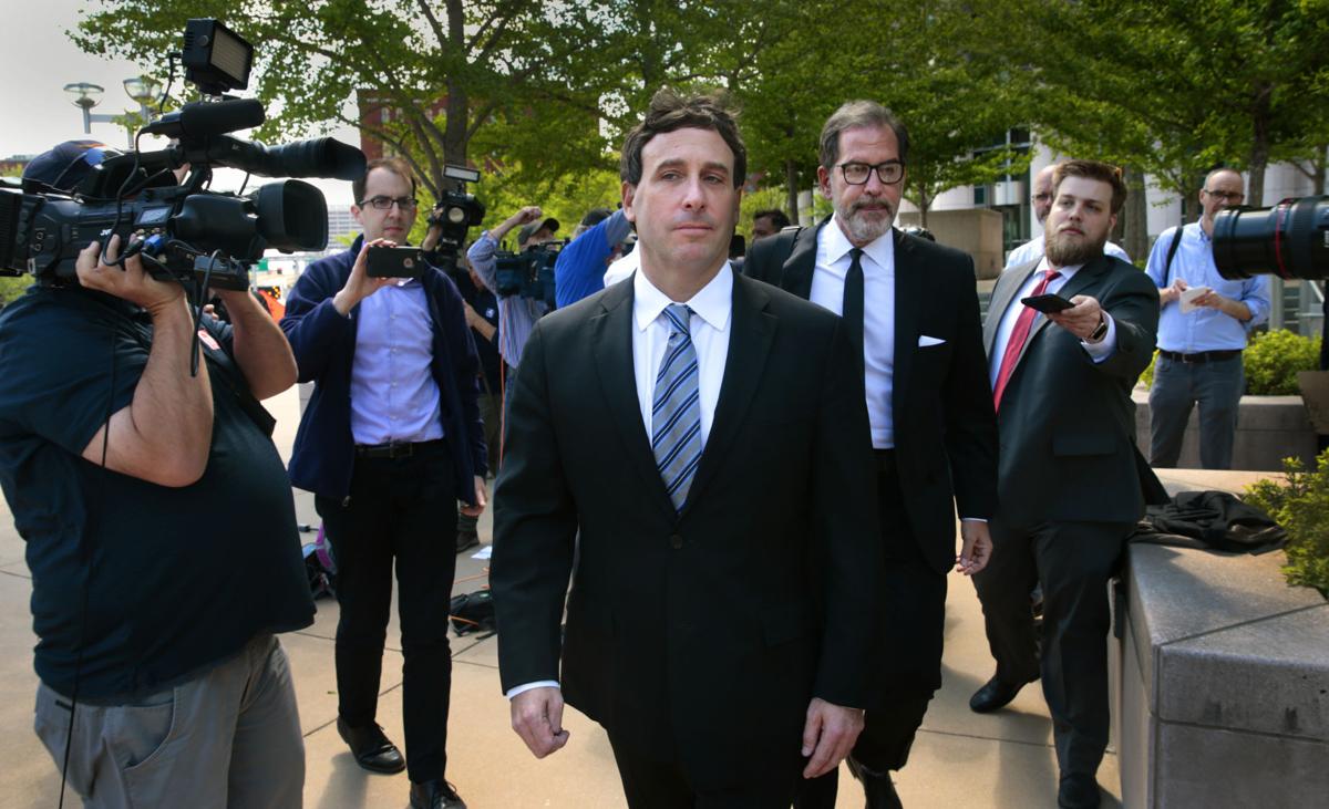 Stenger indicted, arrives for first appearance in federal court