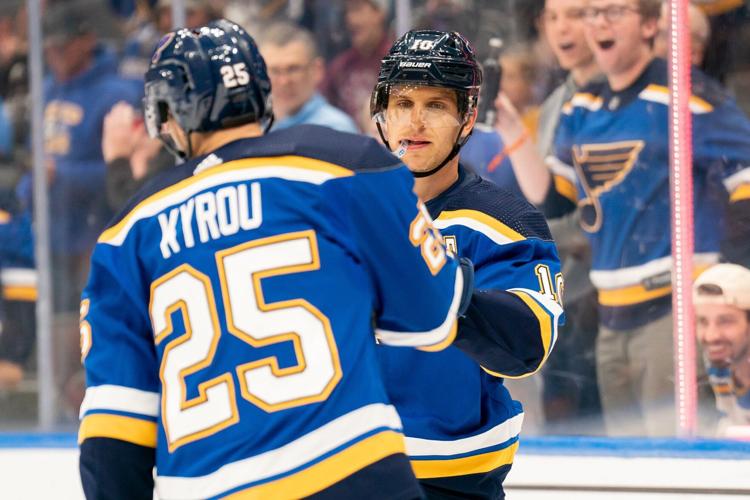 St. Louis Blues on X: It's #TBT and to celebrate we're giving away this  signed @DP_57 jersey! How to enter: ⭐️ Vote for Perron 10x at   ⭐️ Reply with a screenshot