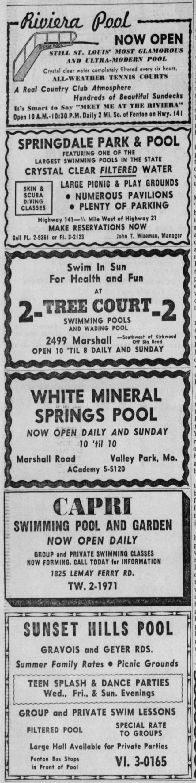 Do you remember the Springdale Pool?