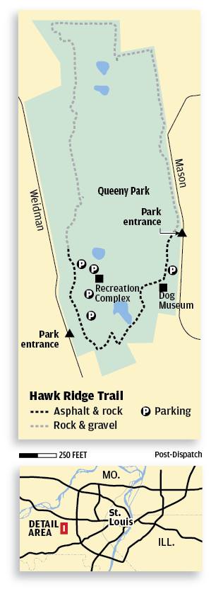 Queeny Park Trail Map Hawk Ridge Trail, Queeny Park | Health | Stltoday.com