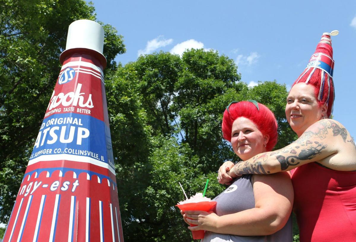 Time ketches up with World's Largest Catsup Bottle Festival in