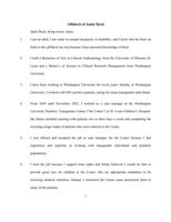 Jamie ’s sworn affidavit, released by Missouri Attorney General Andrew Bailey