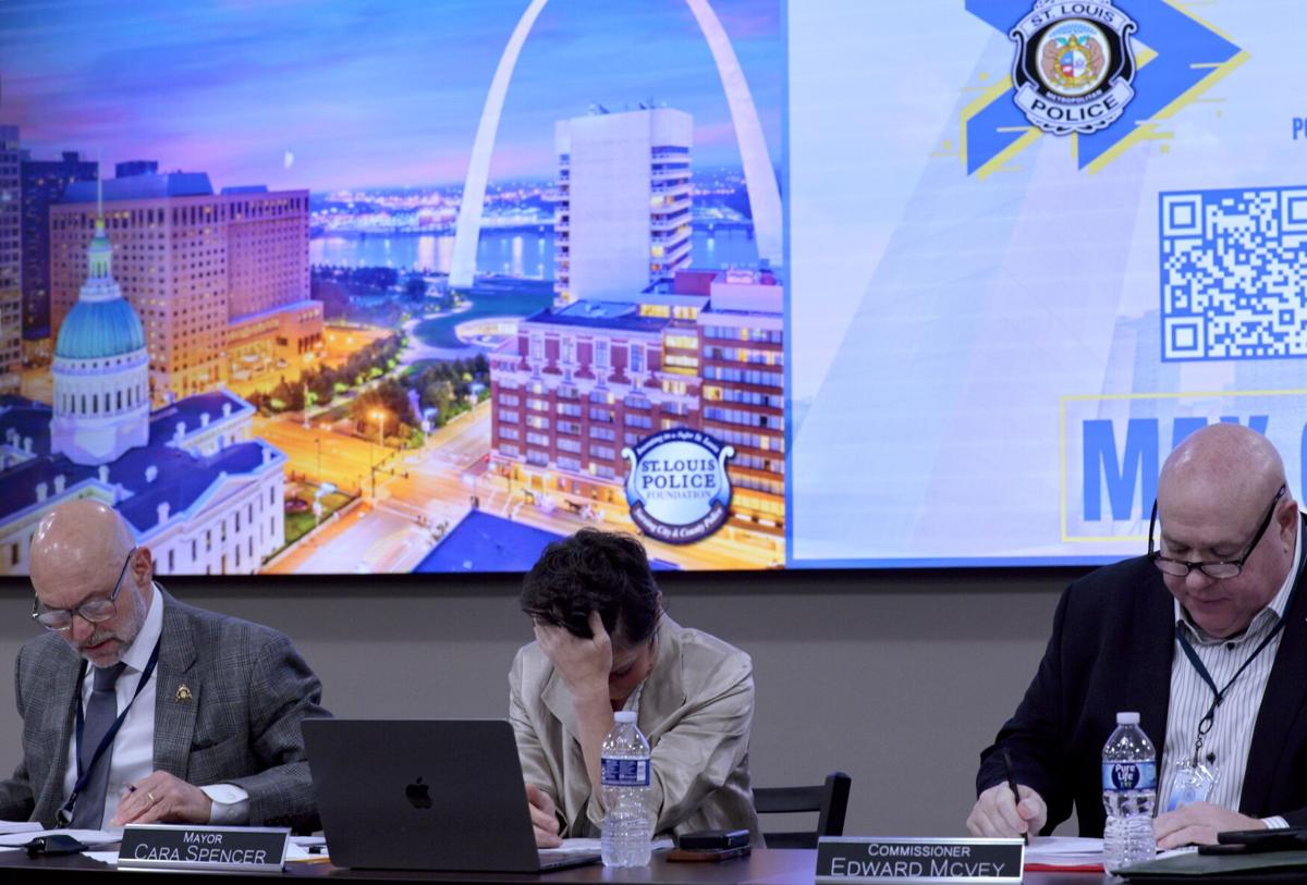 Mayor, police board president quibble over budget transfers at public meeting