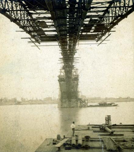 Look Back:  Eads bridge, 1874