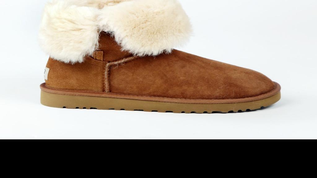 fur boots tan