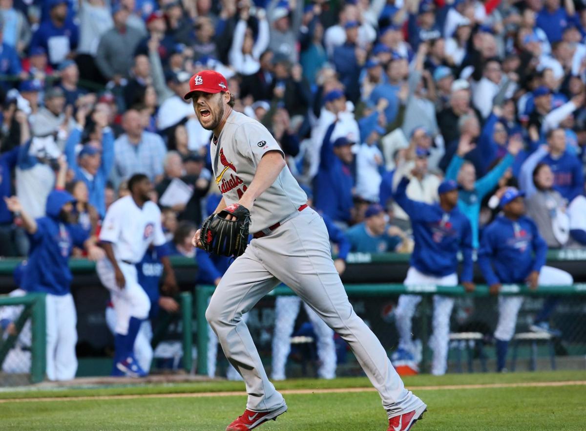 Cardinals v Cubs, NLDS Game 4
