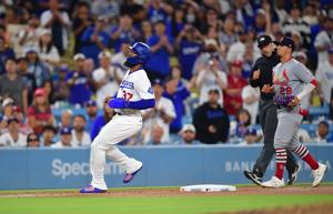 MLB: St. Louis Cardinals at Los Angeles Dodgers