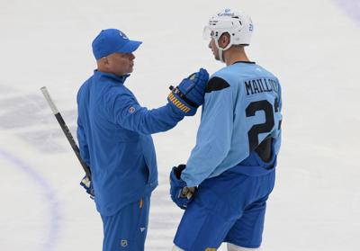 Blues open training camp with new and returning faces