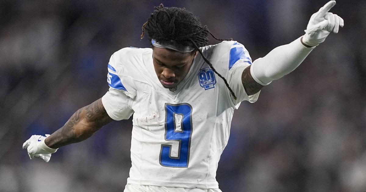 St. Louisan Jameson Williams ready for spotlight in Lions' first home  playoff game in 30 years